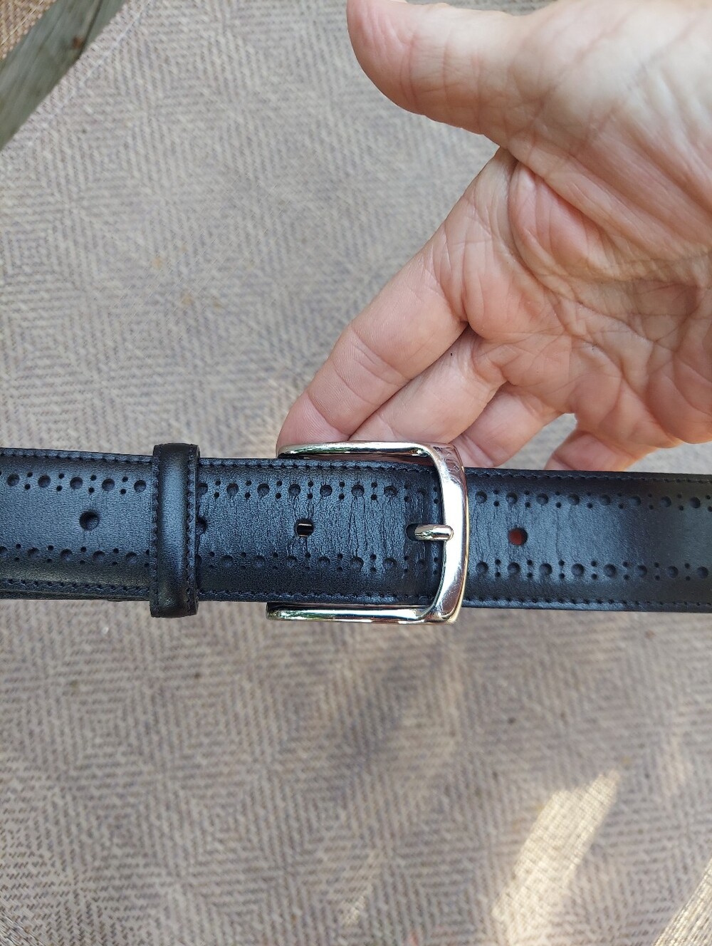MENS ALLEN EDMONDS BELT